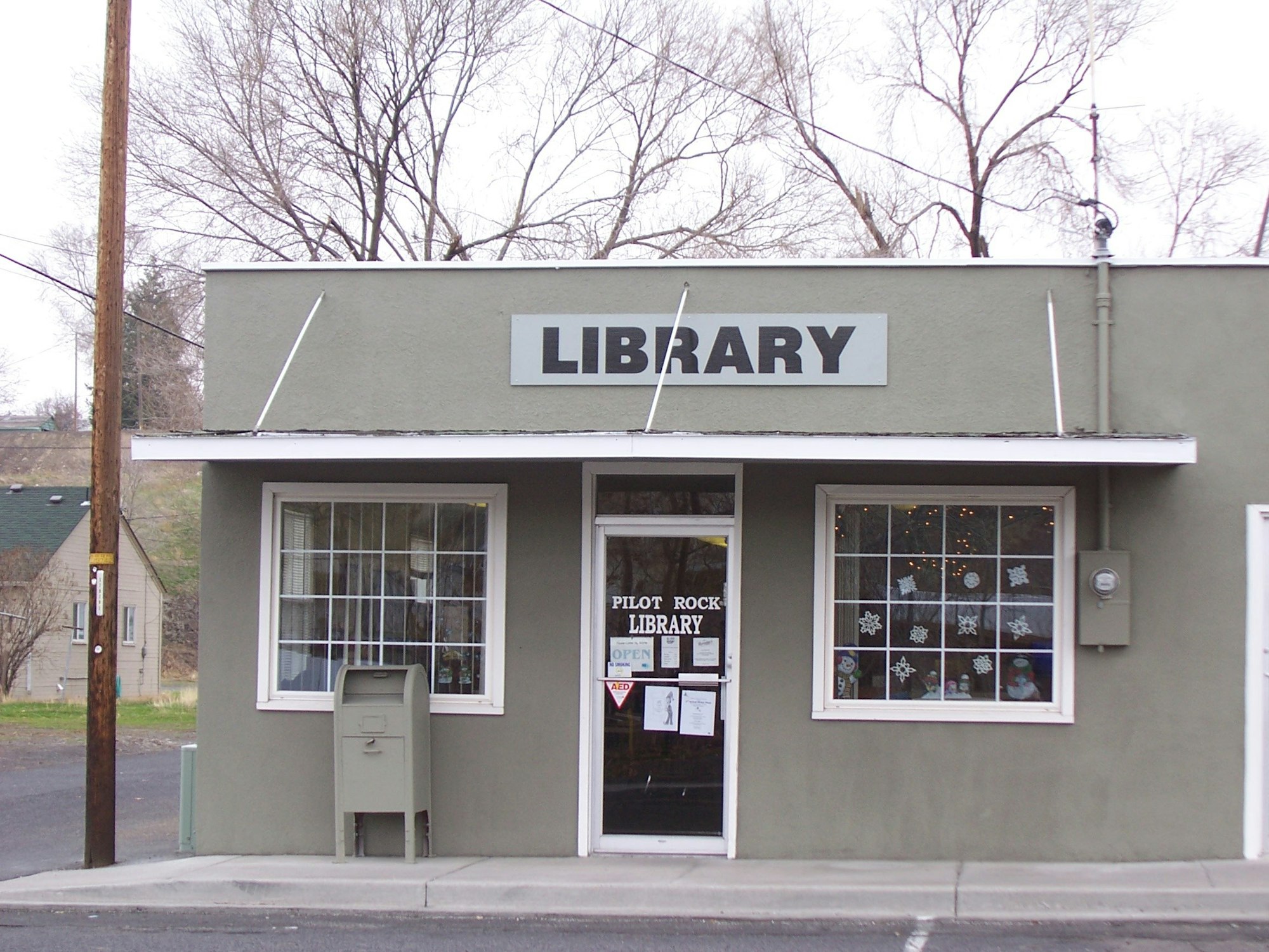 Pilot Rock Public Library building